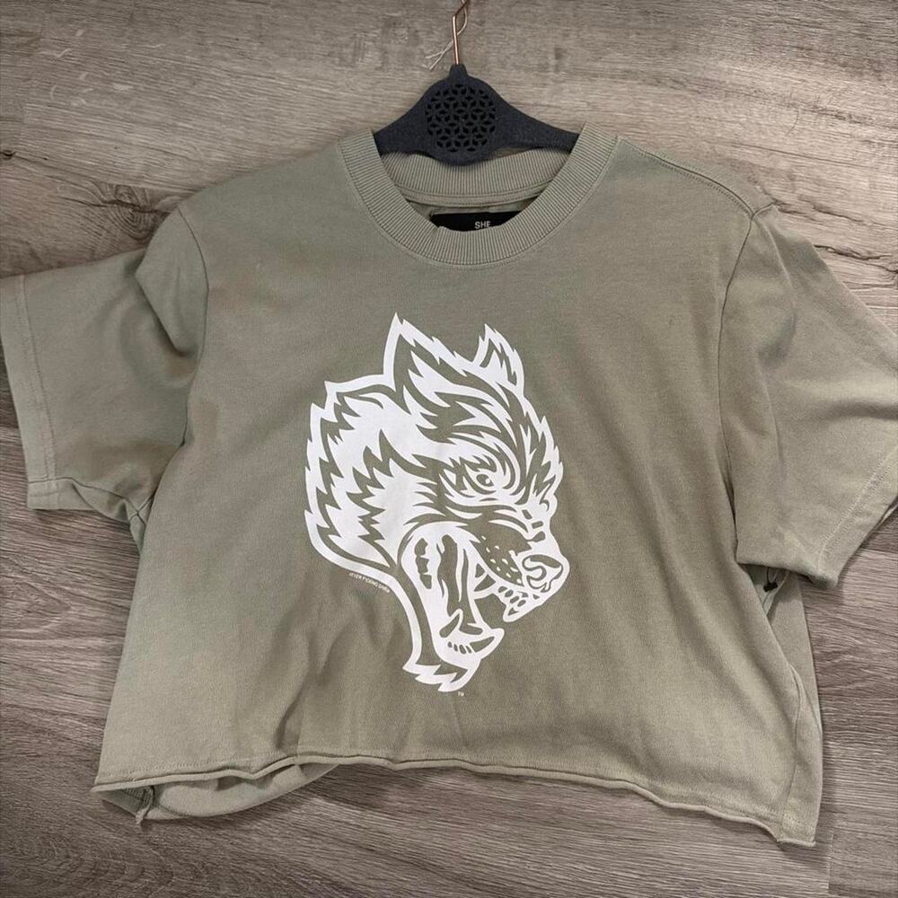 Darc sport sage green cropped